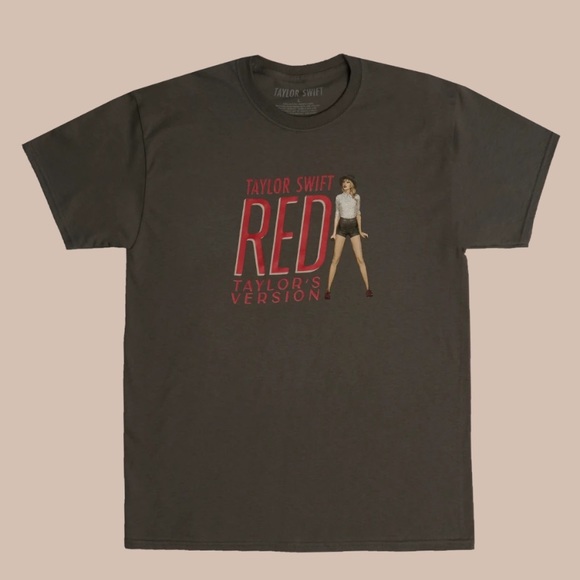 Taylor Swift Tops - Taylor Swift Red T-Shirt